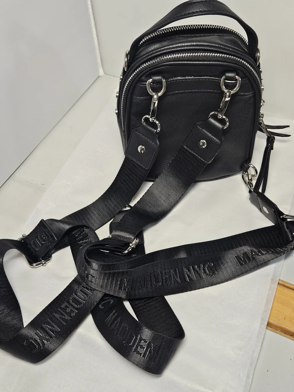 Nwot Black Madden NYC Micro Backpack Back Pack